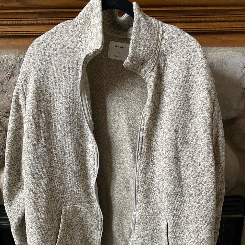 Old navy mens zip fleece